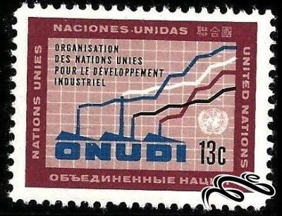 تمبر باارزش ۱۹۶۸ سازمان ملل نیویورک (۹۴)۳+