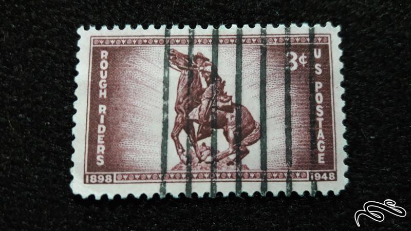 تمبر خارجی قدیمی و کلاسیک ایالات متحده آمریکا 1948