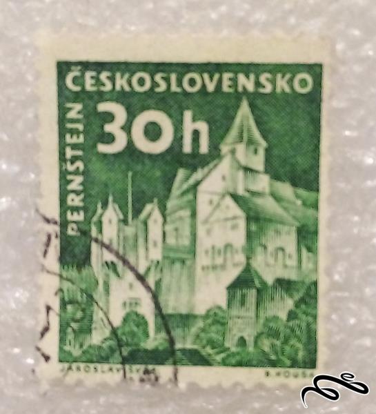 تمبر زیبا و باارزش قدیمی چکسلواکی .باطله (95)0