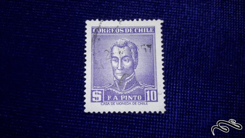 تمبر خارجی کلاسیک و قدیمی شیلی