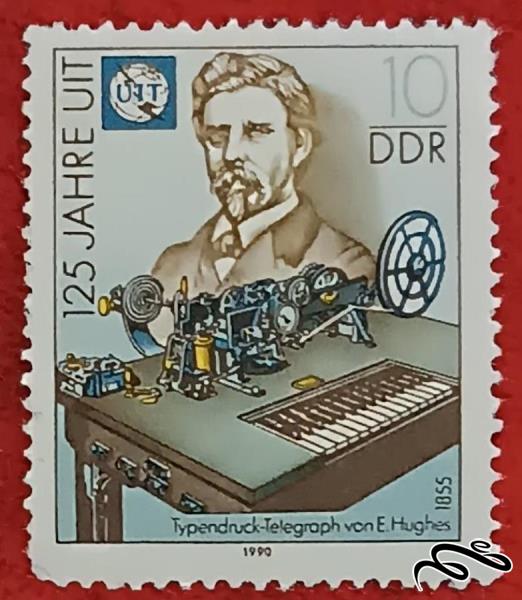 تمبر باارزش 1990 المان DDR / مخترع تلگراف (92)7