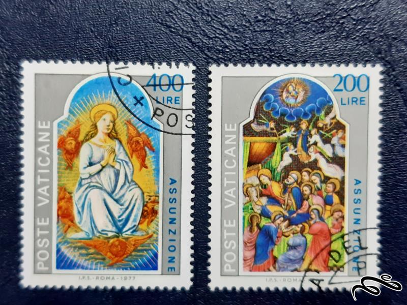 تمبر سری مربوط به کشور واتیکان - 1962