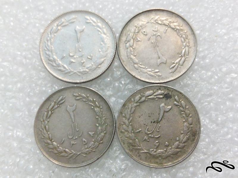 4 سکه زیبای 2 ریال جمهوری (4)431