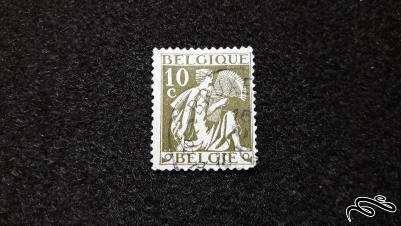 تمبر خارجی کلاسیک و قدیمی بلژیک