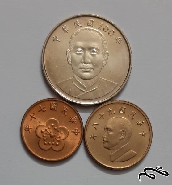 ست کامل سکه های تایوان