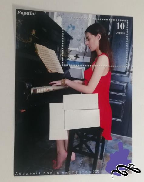 مینی شیت تمبر موسیقی پیانو (۰۱۴)+