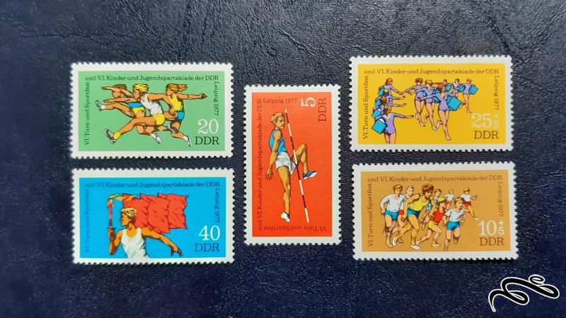 سری تمبر های آلمان DDR - 1977سری 2