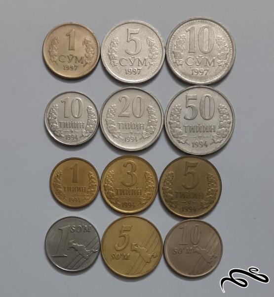 مجموعه سکه های ازبکستان