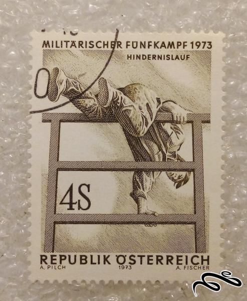 تمبر کمیاب باارزش قدیمی ۱۹۷۳ اتریش (۹۸)۲