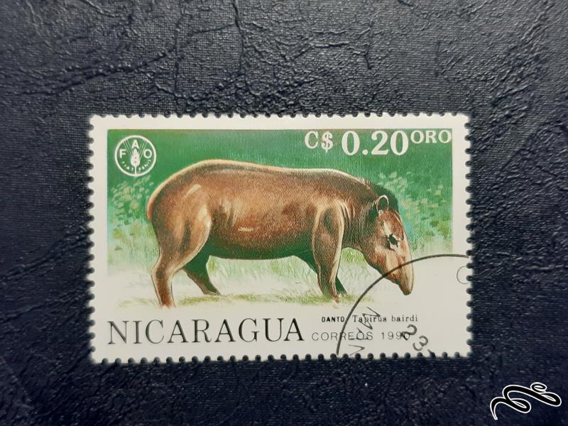 تمبر  نیکاراگوئه- 1990