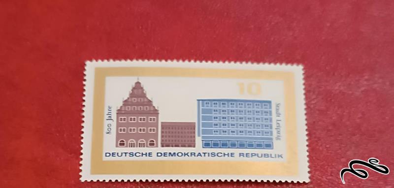 تمبر باارزش المان 800 سالگی لایپزیک DDR . ساختمان (93)3