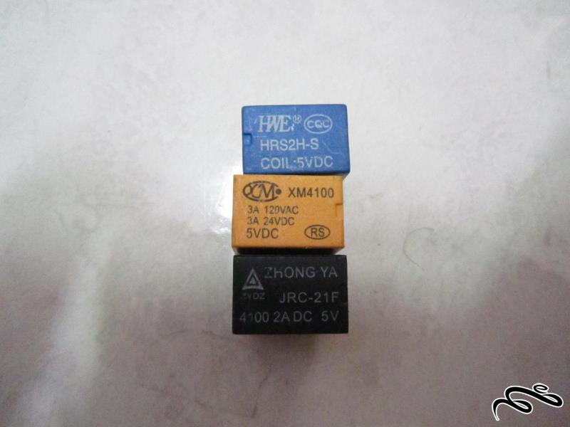 5 عدد رله 5 ولت 6 پایه