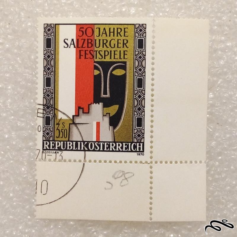 تمبر کمیاب باارزش قدیمی ۱۹۷۰ اتریش (۹۸)۲