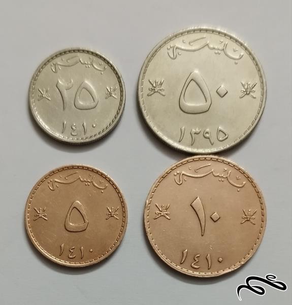 ست سکه های قدیم عمان