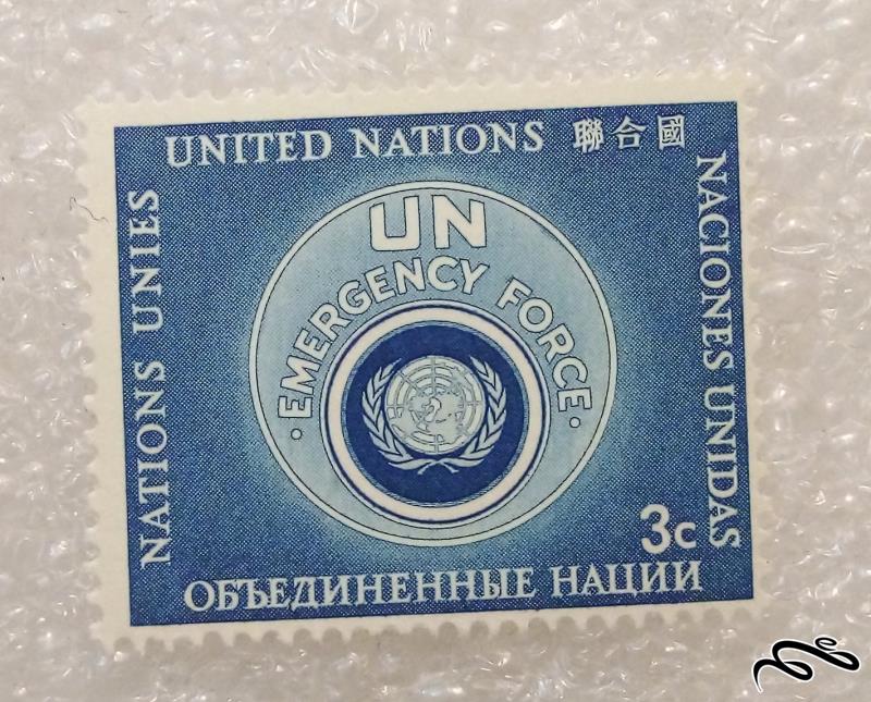 تمبر کمیاب و ارزشمند UN سازمان ملل (94)9
