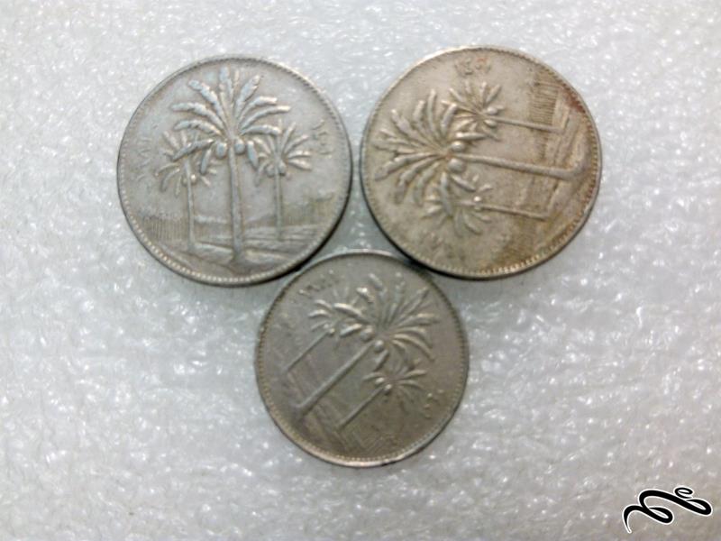 3 سکه زیبای 25 و 50 دینار عراقی.با کیفیت (0)19