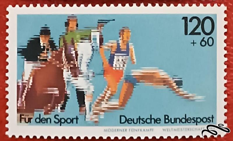 تمبر باارزش قدیمی 1983 المان . ورزشی (93)8