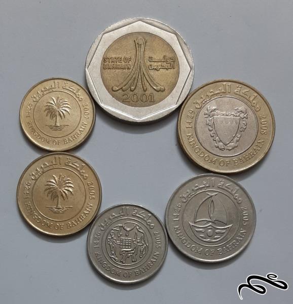 ست کامل سکه های بحرین