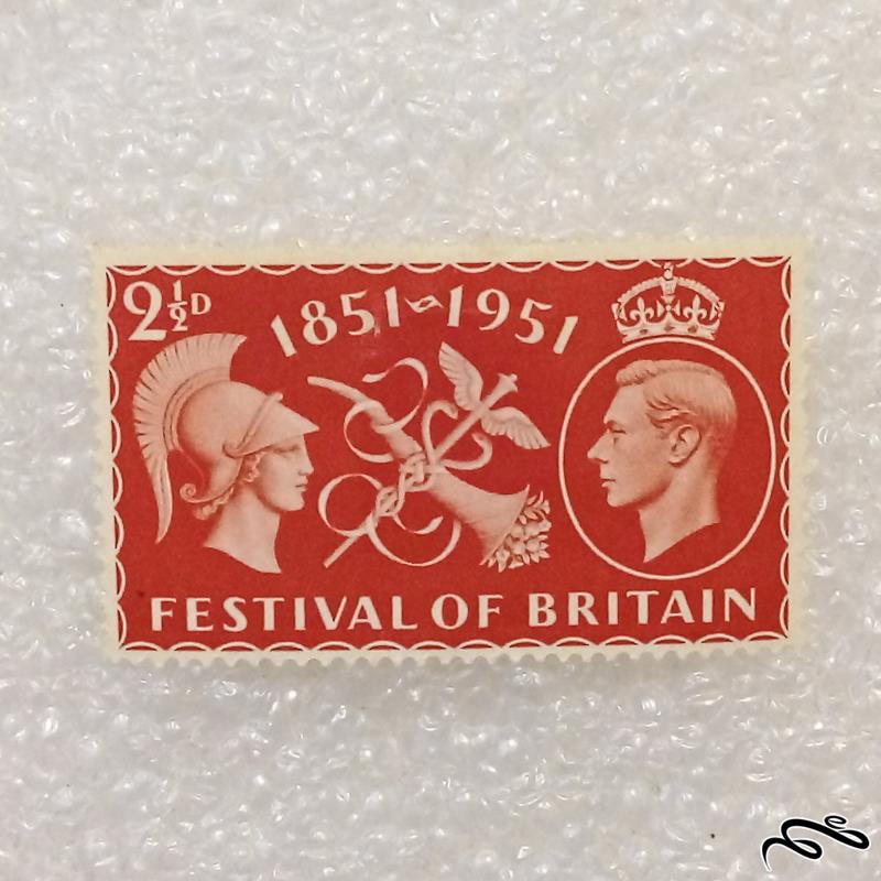 تمبر زیبا و ارزشمند قدیمی کلاسیک انگلیس (۹۵)۲
