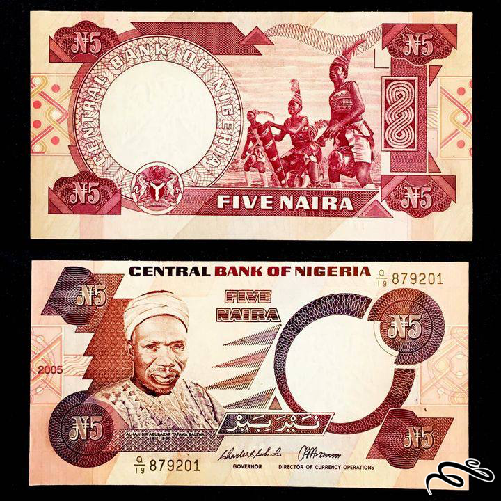 تک برگ بانکی 5 نایرا نیجریه سری قدیم