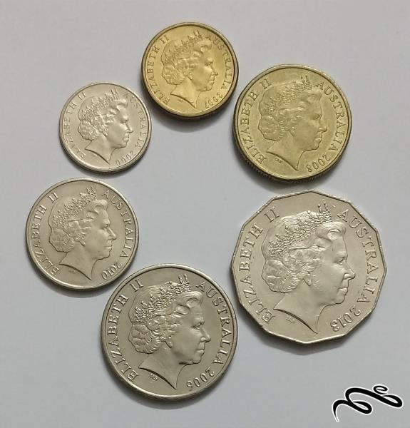 ست سکه های سری سوم استرالیا
