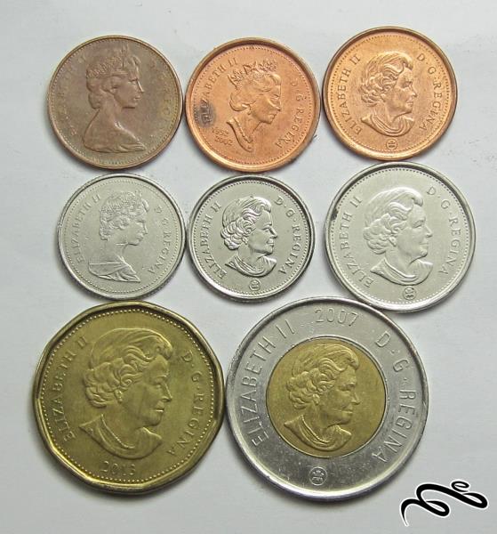مجموعه سکه های کانادا (ملکه الیزابت دوم)