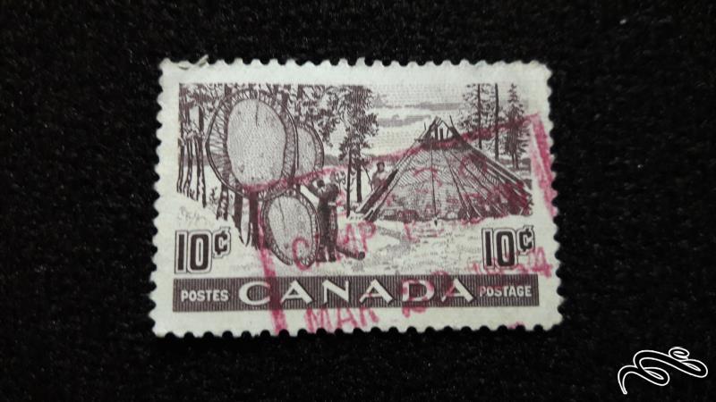 تمبر خارجی قدیمی و کلاسیک کانادا