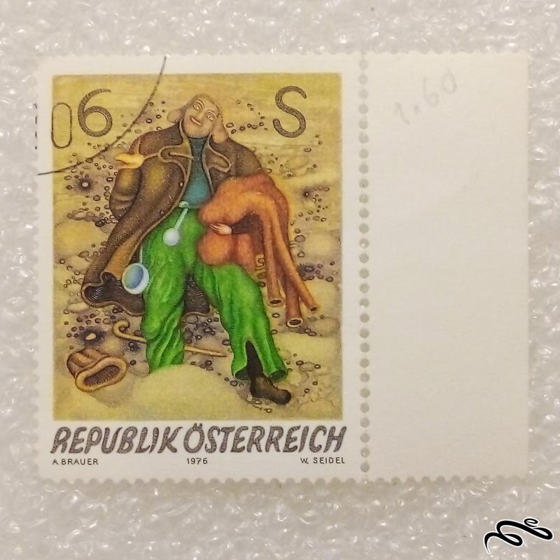 تمبر باارزش قدیمی ۱۹۷۶ اتریش (۹۹)۰