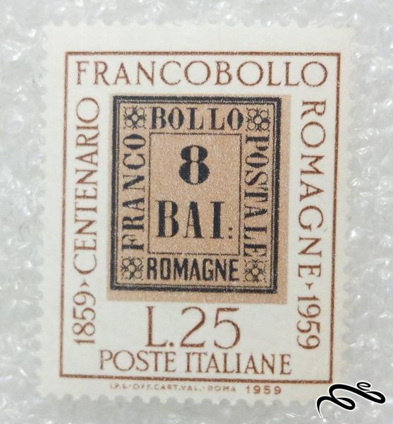 تمبر ارزشمند قدیمی ۱۹۵۹ ایتالیا (۹۸)۴ F