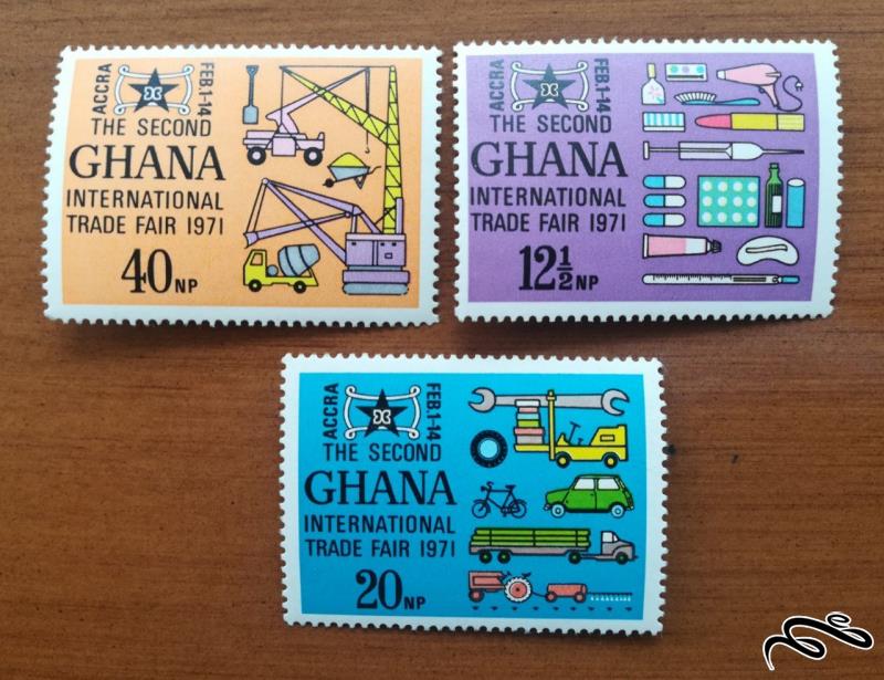 سری تمبر کشور غنا