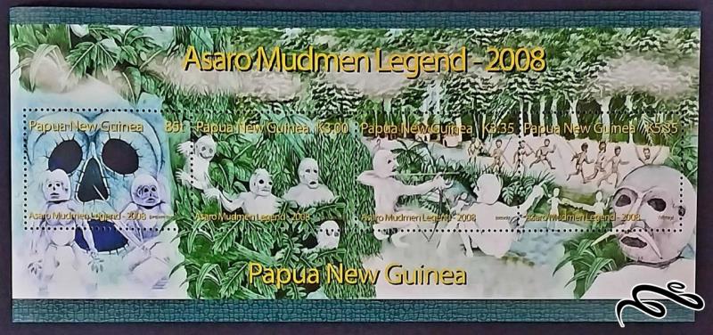 اسطوره مادمن آسارو asaro mudmen legend / پاپوا گینه نو 2008