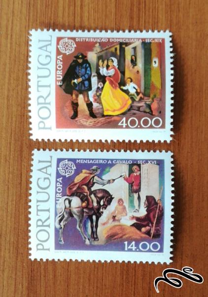 سری تمبر پرتغال - پست و تلکام
