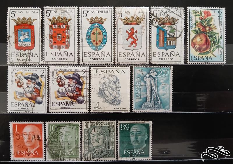 اسپانیا 14 قطعه باطله