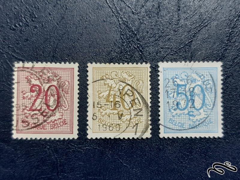سری تمبرهای  بلژیک - 1960