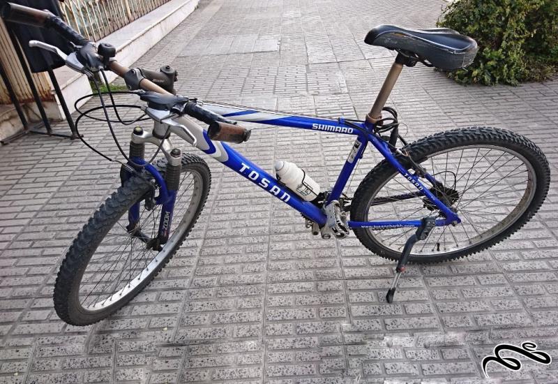 دوچرخه TOSAN (سایز چرخ 23 اینچ) (سایز تنه 26)