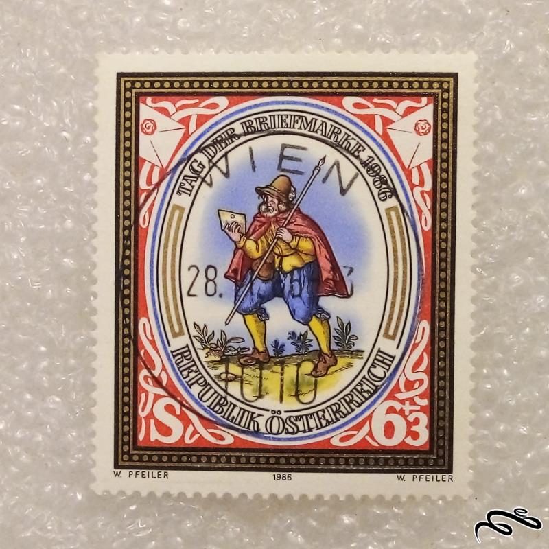 تمبر باارزش قدیمی ۱۹۸۶ اطریش (۹۹)۰