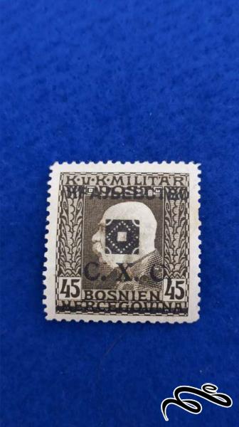 تمبر مهر نخورده کلاسیک و قدیمی یوگسلاوی ( کد 4 )