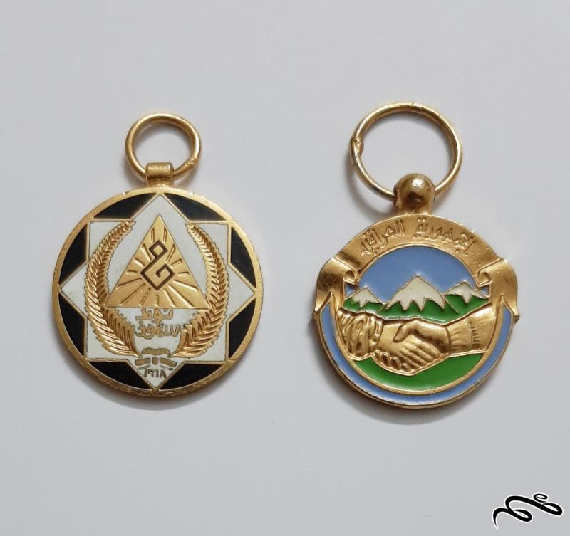 جفت مدال میناکاری شب عراق