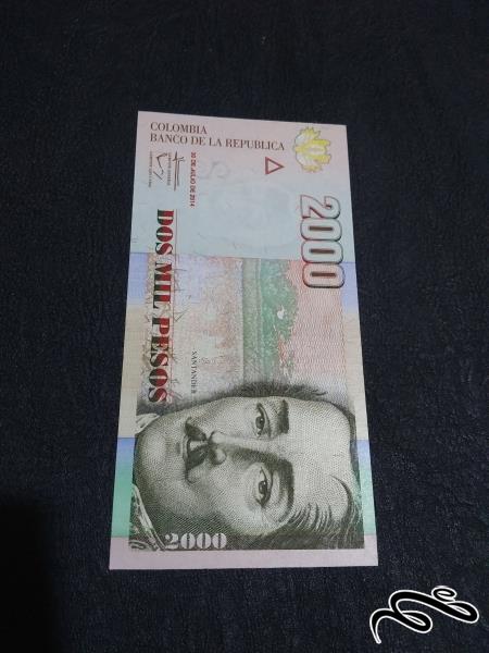 تک 2000 پزو کلمبیا بانکی