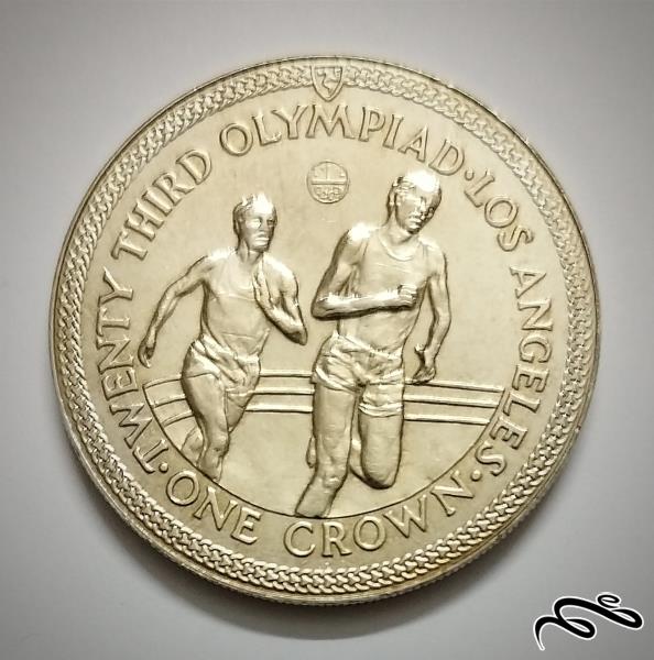 سکه یادبود جزیره مان 1984