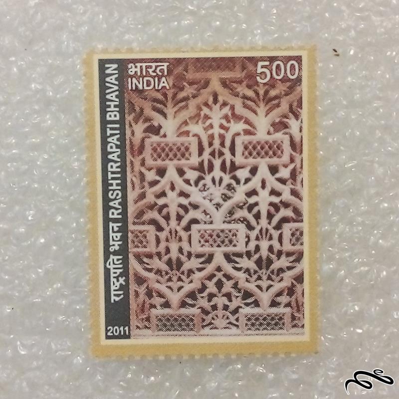 تمبر زیبا و ارزشمند قدیمی هندوستان اقامتگاه راشتراتی باوان (۹۵)۵