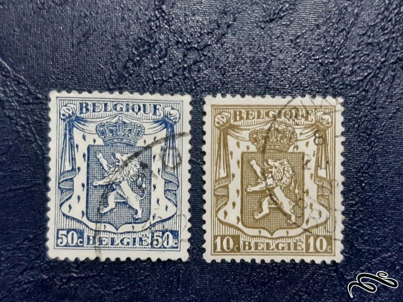 سری تمبرهای  بلژیک -