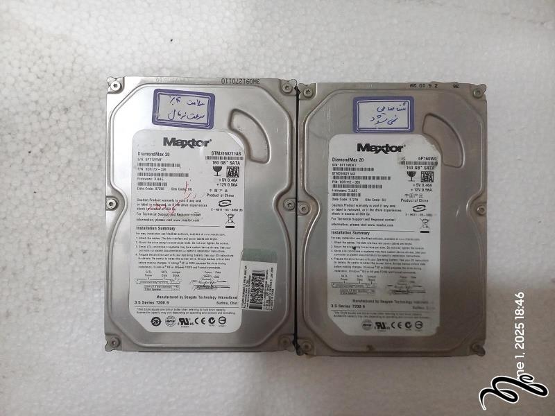 هارد Maxtor STM3160211AS 160GB ساتا