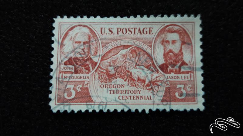 تمبر خارجی قدیمی و کلاسیک کمیاب ایالات متحده آمریکا 1948