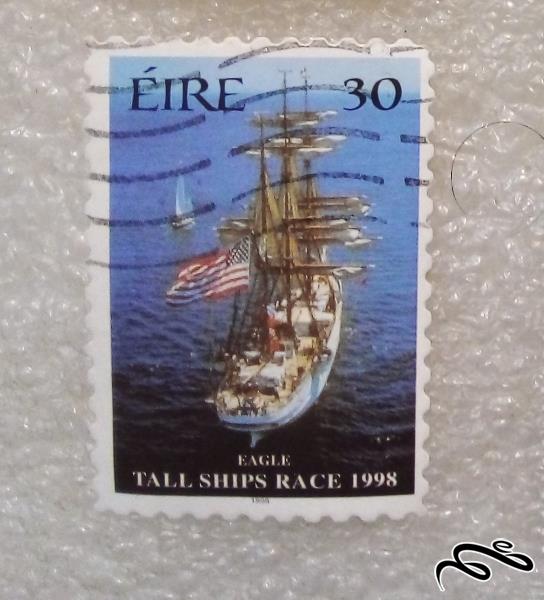 تمبر باارزش قدیمی و کلاسیک 1998 ایرلند . کشتی (90)0