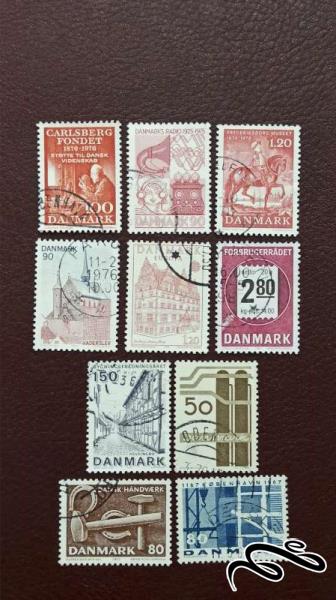 10 تمبر دانمارک (کد 22)
