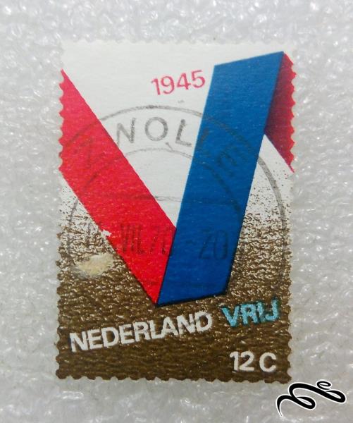 تمبر قدیمی و زیبای 1945 خارجی.کلاسیک هلند (99)6