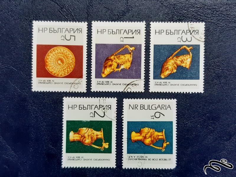 سری تمبر های  اشیای باستانی - بلغارستان