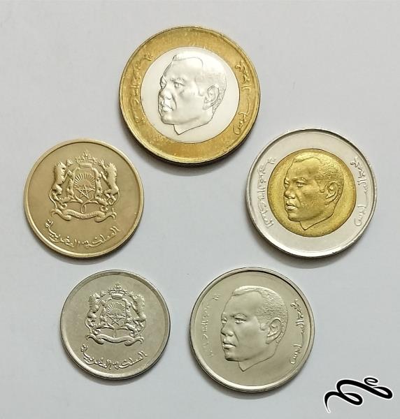 ‏ست سکه های جدید مغرب