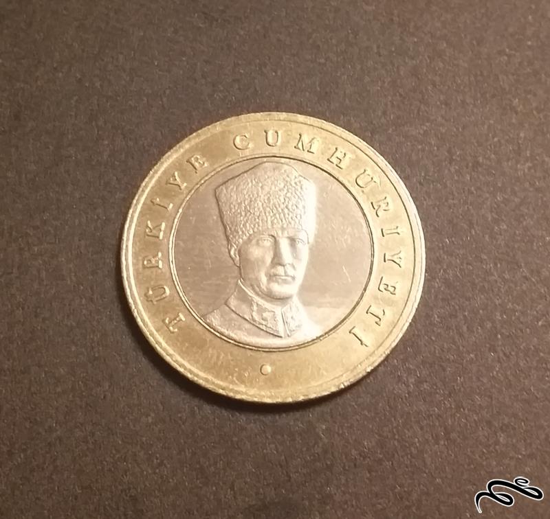 سکه 5 لیره ترکیه 2024